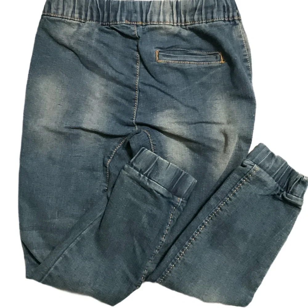 Ring of Fire Boys Denim Joggers. NWT Size S and L